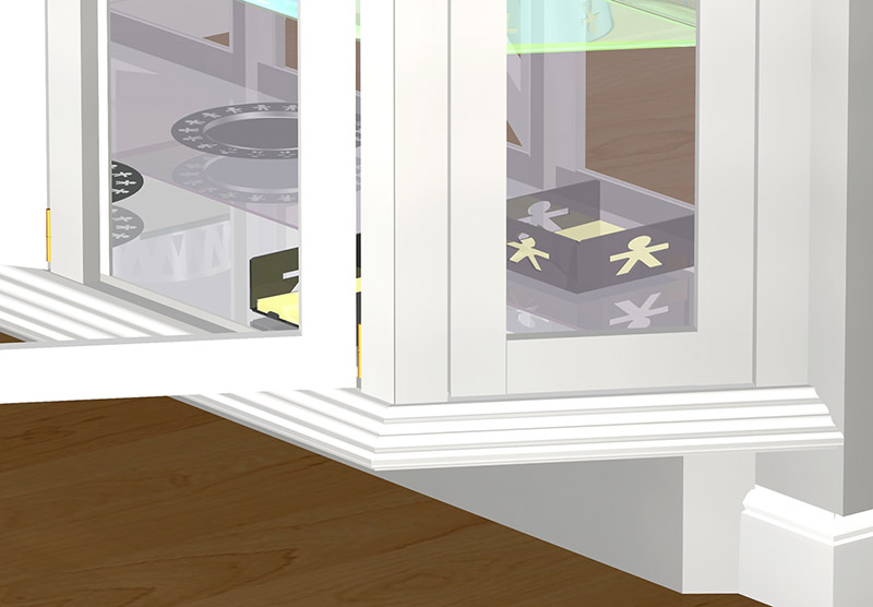 Vitrine nach Maß Vitrine nach Maß